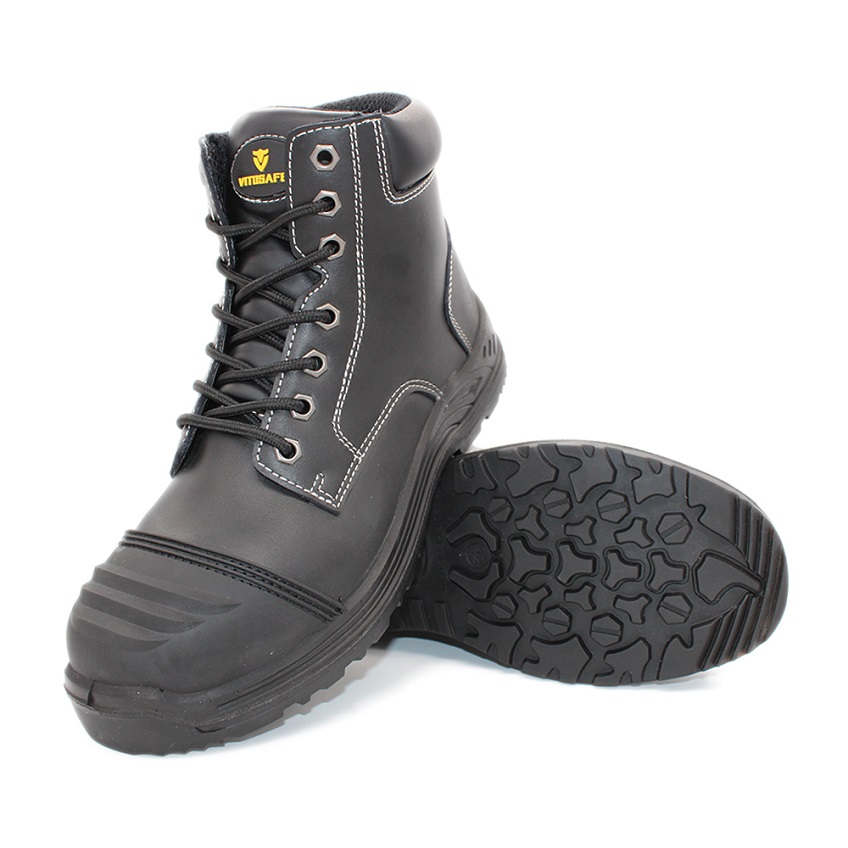 Wide Steel Toe Safety Shoes
