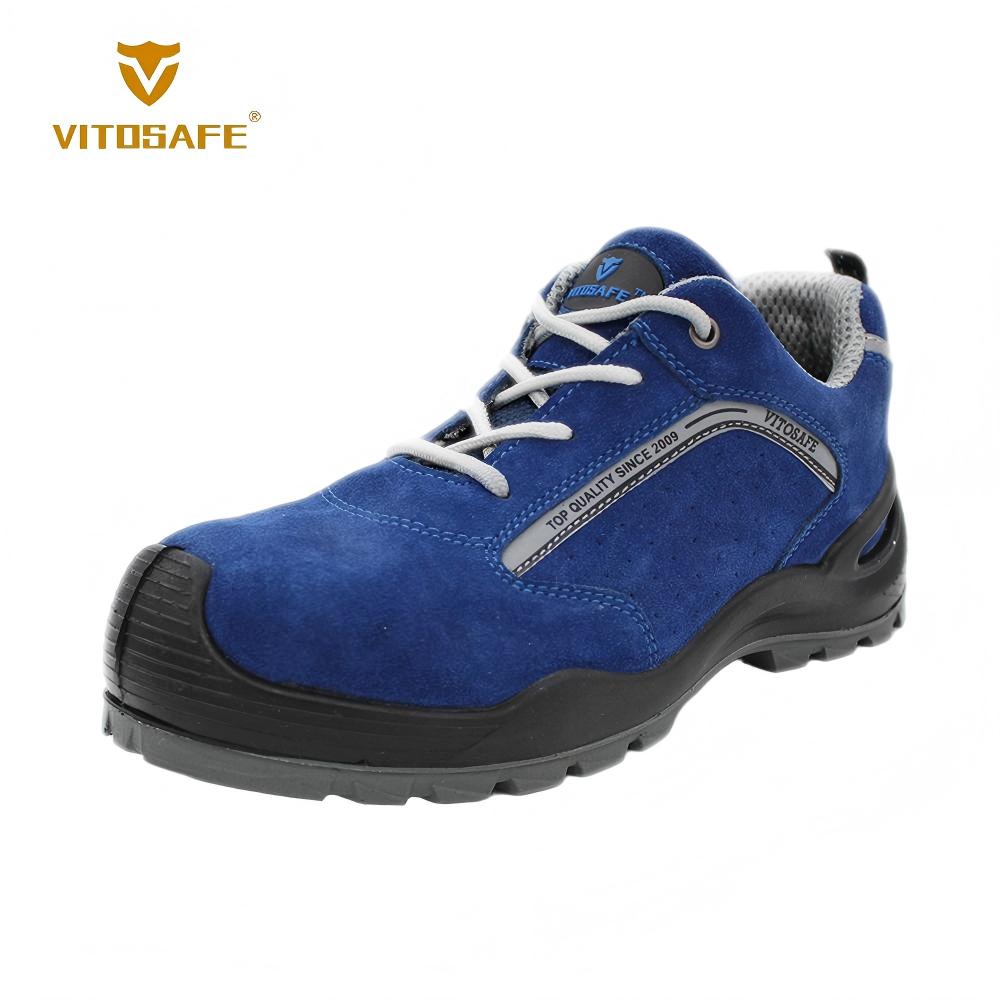 Blue Safety Work Sneakers