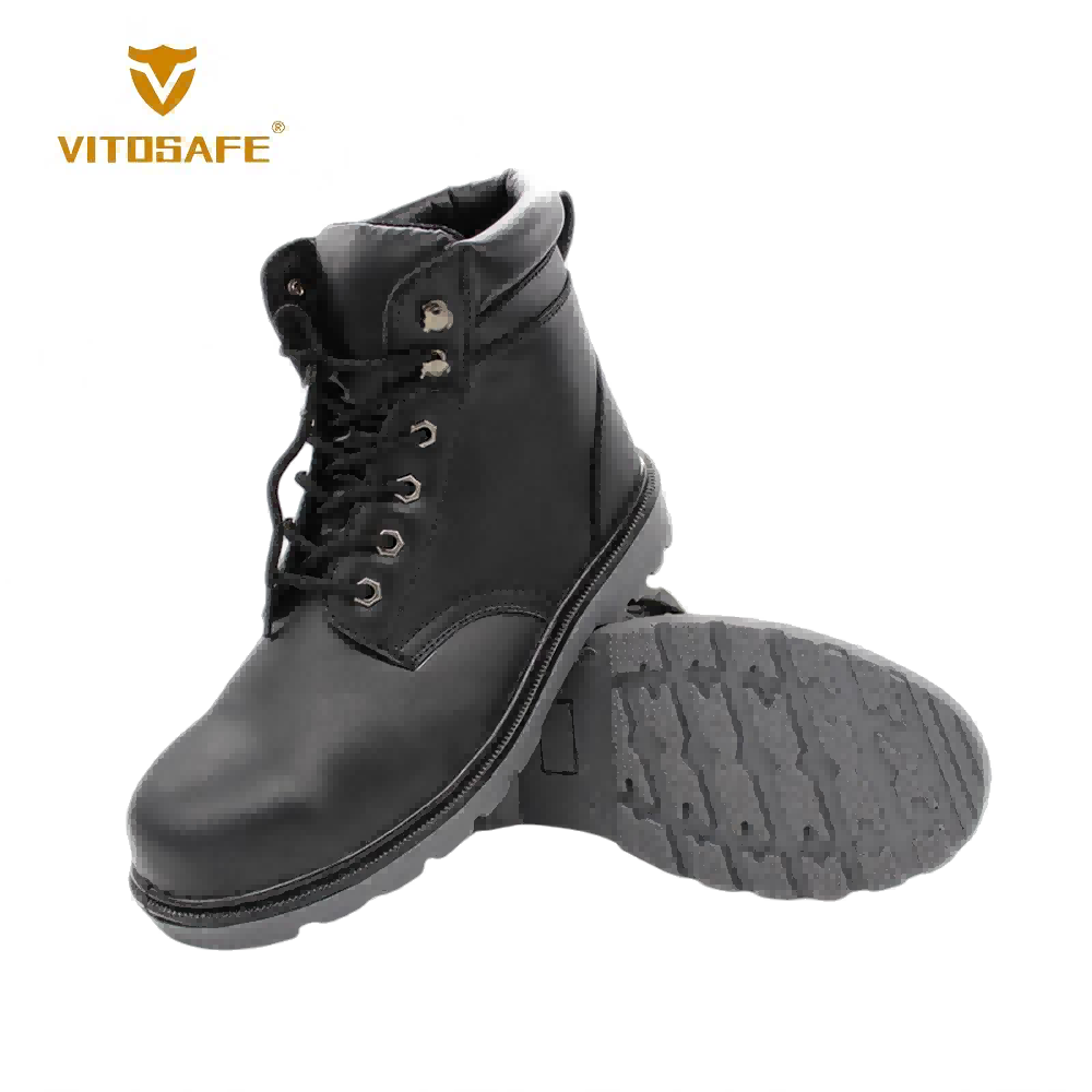 Genuine Leather Safety Shoes