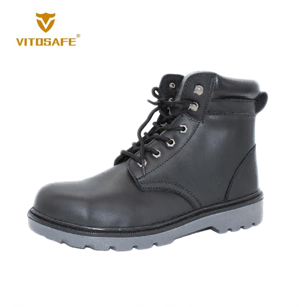 Genuine Leather Safety Shoes