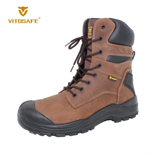 Wholesale Brown Steel Toe Safety Boots