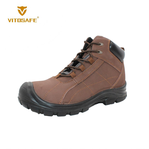 Brown Safety Boots