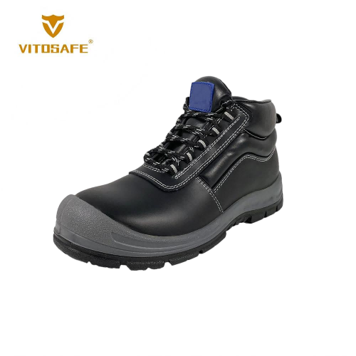 Black safety shoes for men