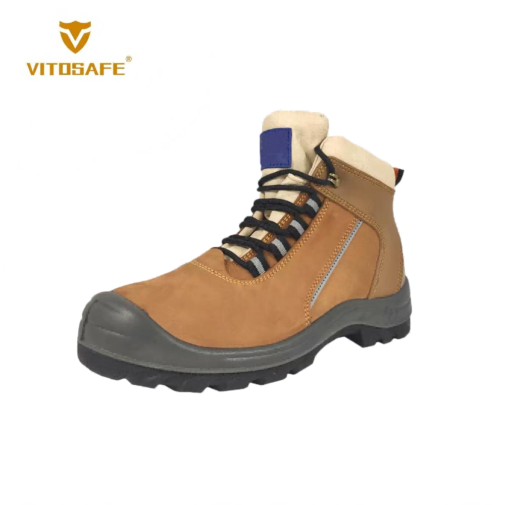 Nubuck work boots safeti
