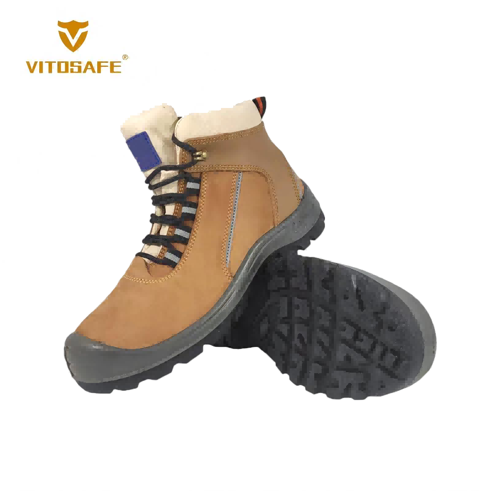 Nubuck work boots safeti