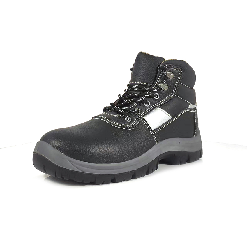 Men Black Safety Boots