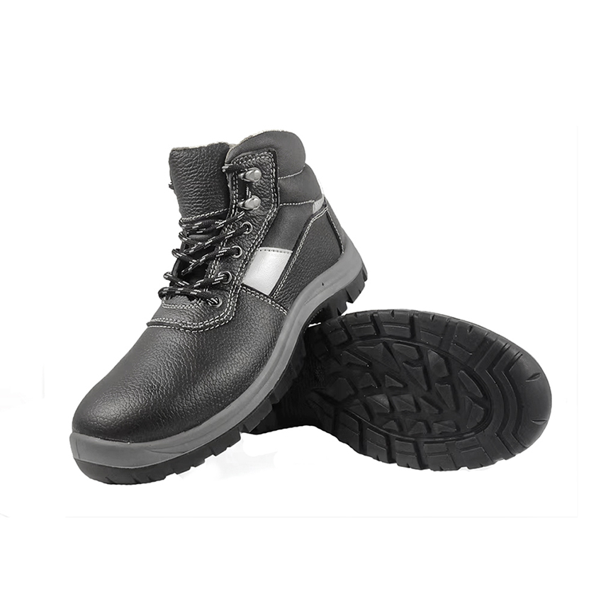 Men Black Safety Boots