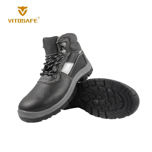 Men Black Safety Boots