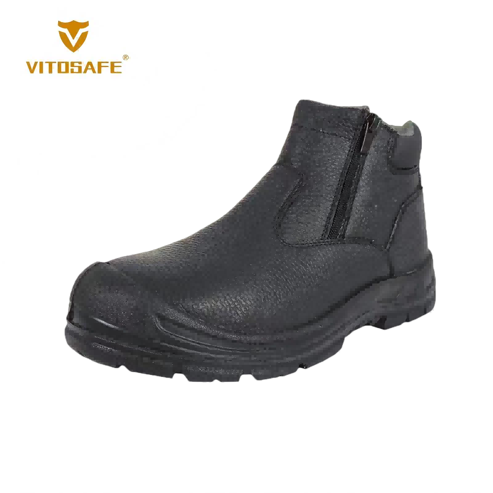 Side Zipper Work Boots
