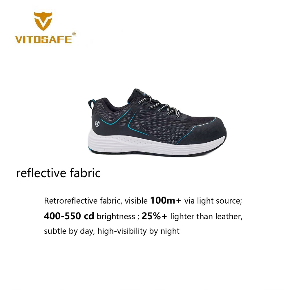 Reflective Fabric Safety Shoes