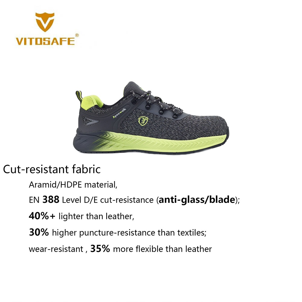 Cut-resistant Fabric Safety Shoes