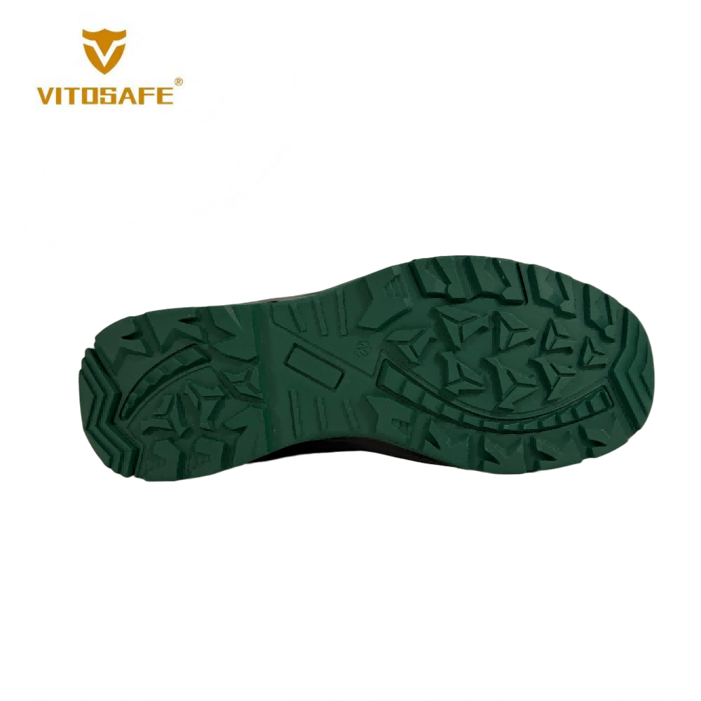 VITOSAFE Green Trim High Top Safety Boots
