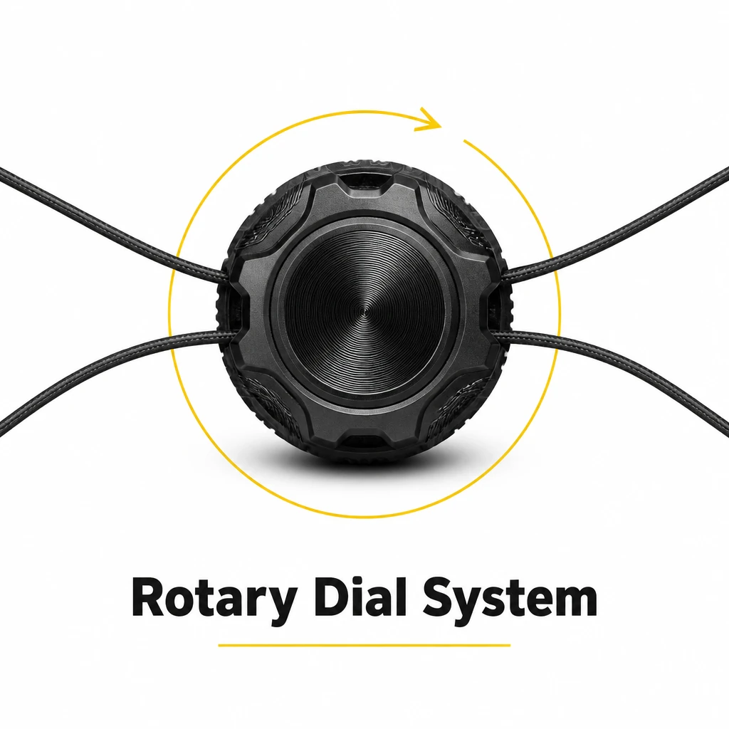 Rotary Dial Closure