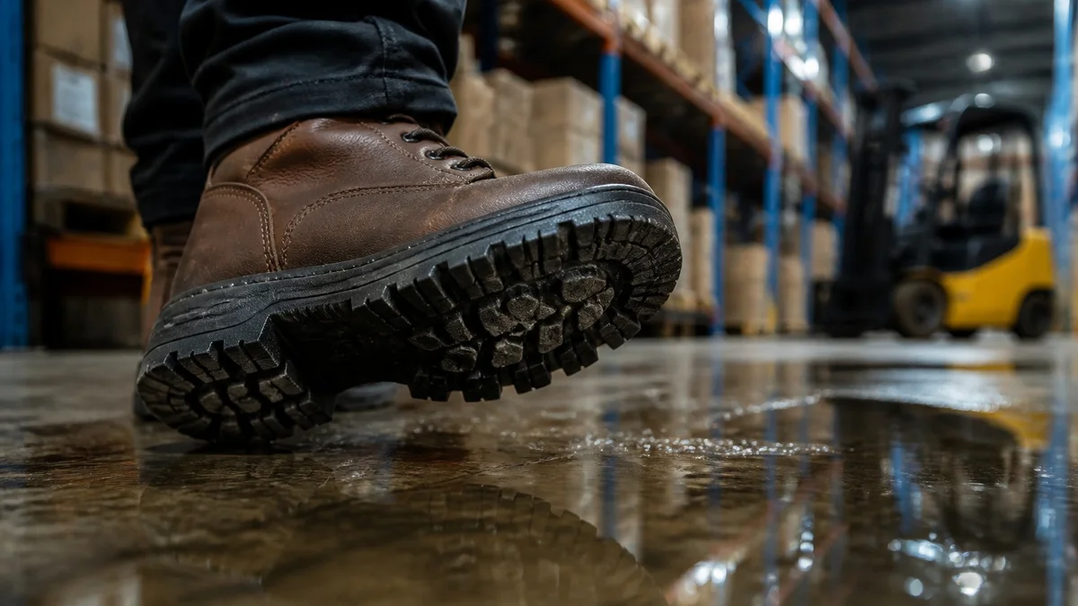 Why Your Warehouse Crew Keeps Slipping - And What the SRC Rating Actually Fixes | Vitosafe