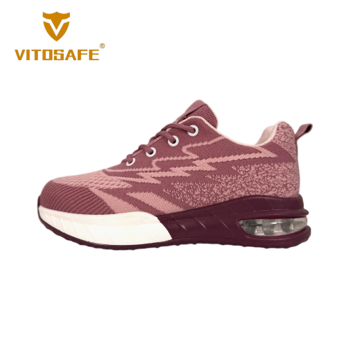 VITOSAFE VITO1586 Burgundy Knit Sneakers